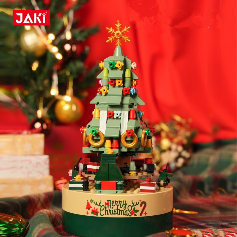 【券后价:57.15元】 JAKI积木音乐盒新年礼物拼装玩具 - JAKI旗舰店