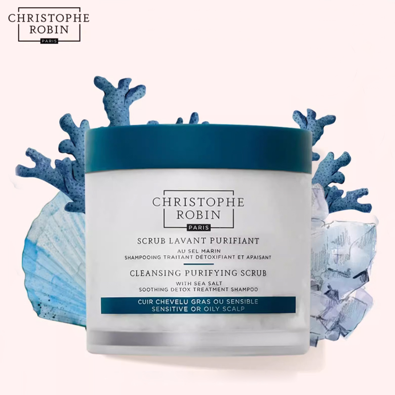 【券后价:219元】 ChristopheRobin海盐磨砂膏洗发水250ml - ChristopheRobin海外旗舰店