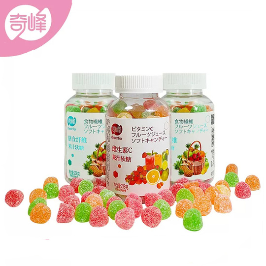 【券后价:7.9元】 首单+签到！奇峰儿童维生素C软糖238g*2瓶 - 奇峰旗舰店
