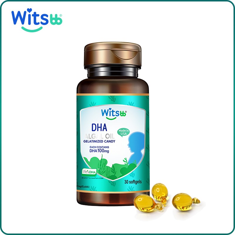 【券后价:289元】 witsbb健敏思婴植物藻油儿童dha胶囊90粒*2 - witsbb健敏思旗舰店