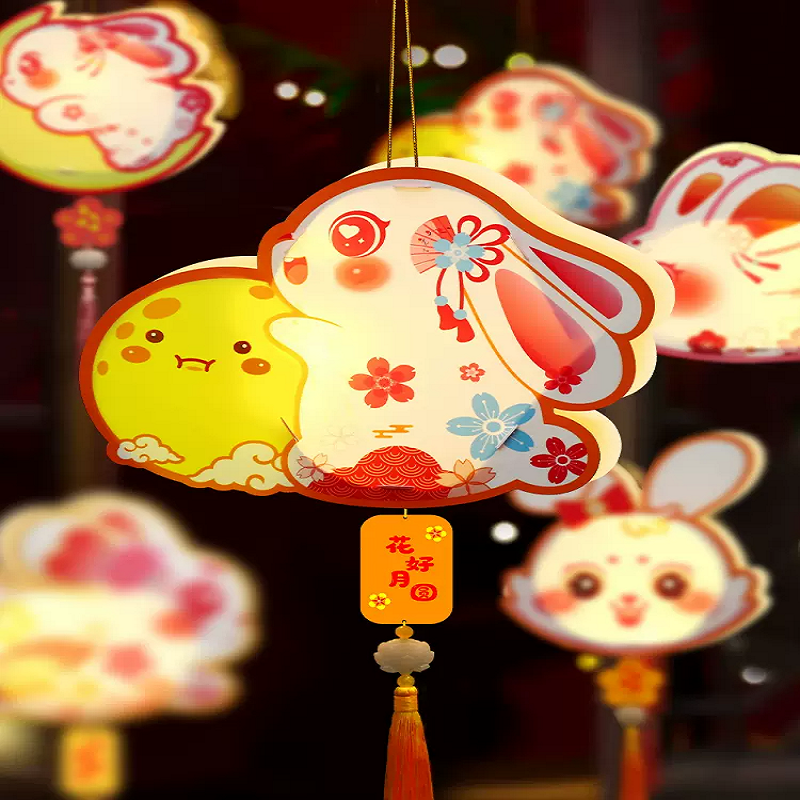 【券后价:5.1元】 签到+首单！中秋节手提灯笼手工DIY
