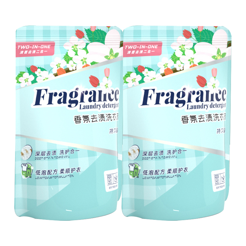 【券后价:4.99元】 包邮竹叶情洗衣液300g*2袋