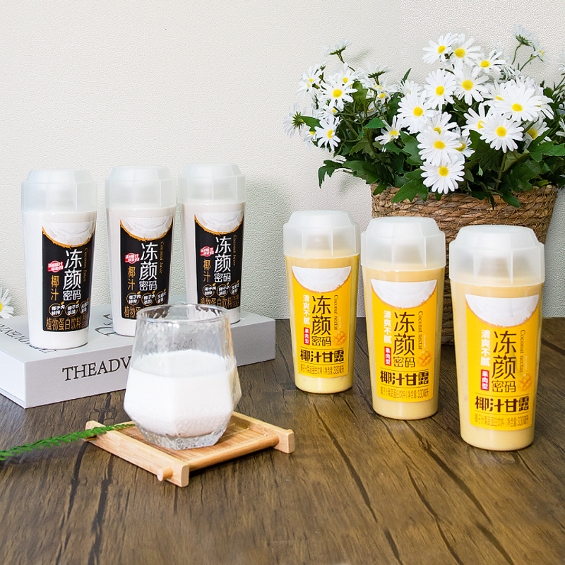 【券后价:15.9元】 【临期】冻颜密码原味燕窝椰汁330ml*6瓶 - 冻颜密码旗舰店