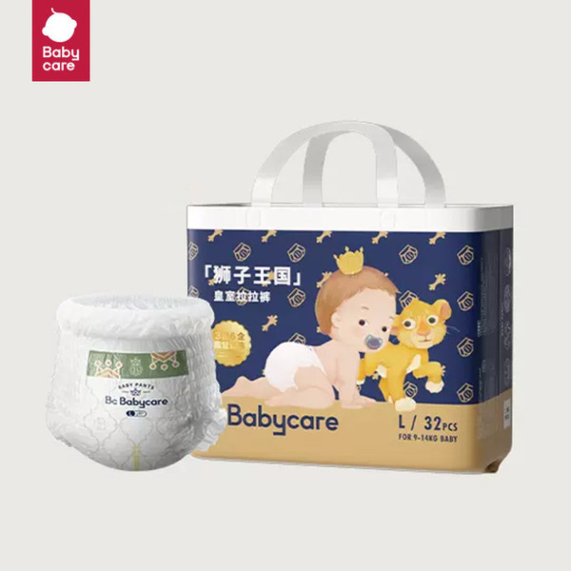 【券后价:89元】 拍2件！babycare皇室纸尿裤任选 - bcbabycare纸尿裤旗舰店