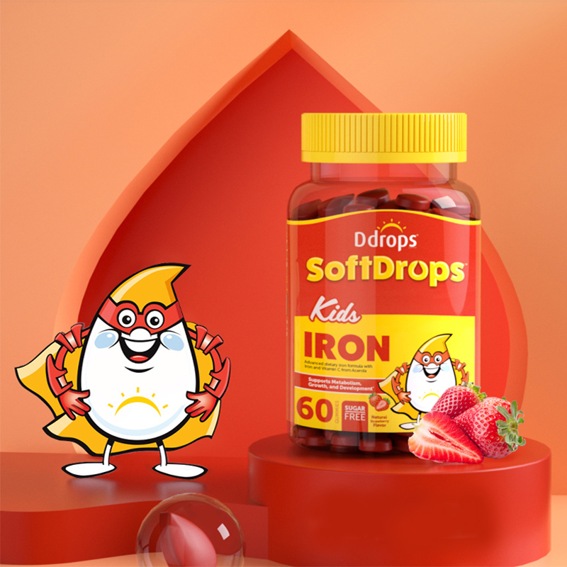【券后价:136元】 Ddrops儿童补铁维c软糖 - Ddrops母婴海外旗舰店