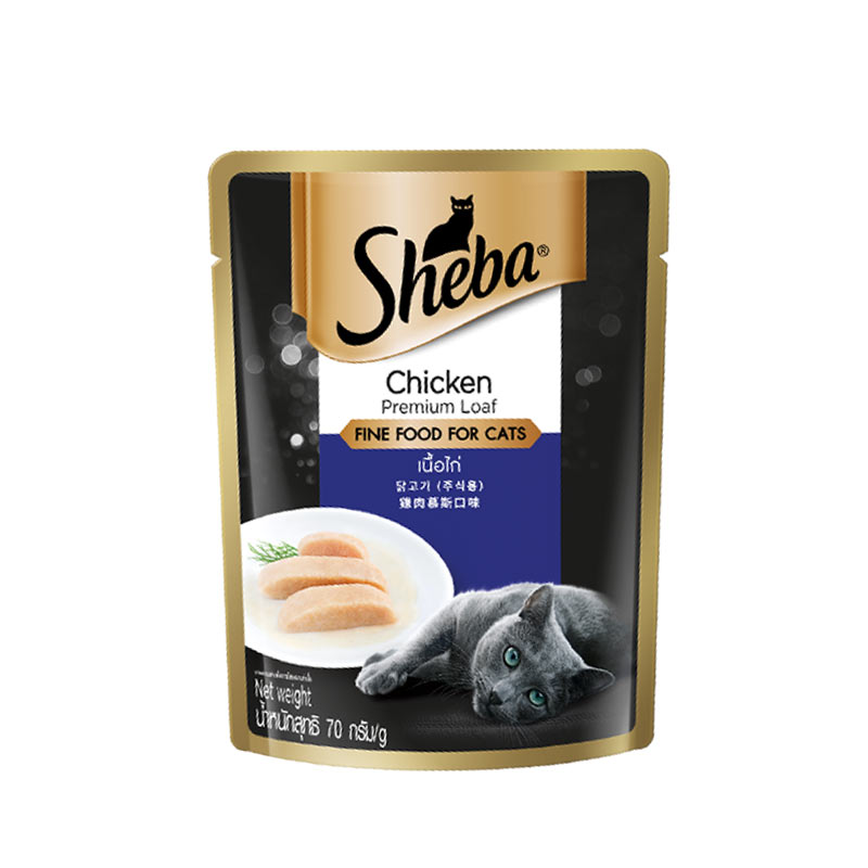 【券后价:61.1元】 sheba希宝倾慕软包罐头70g*12包 - sheba希宝旗舰店