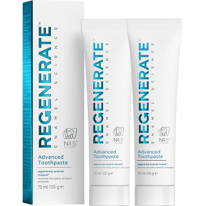 【券后价:184元】 【75ml*2】进口深层抗敏牙膏 - REGENERATE口腔护理旗舰店
