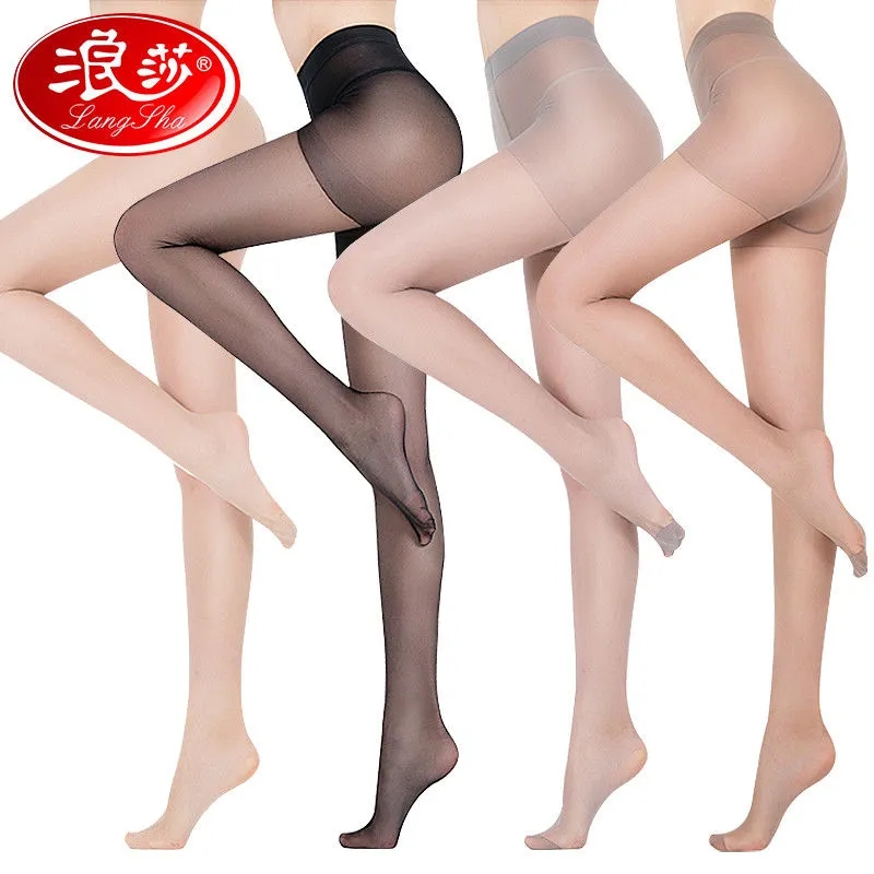 【券后价:30元】 浪莎加大码丝袜女防勾丝打底袜 - 浪莎10号店