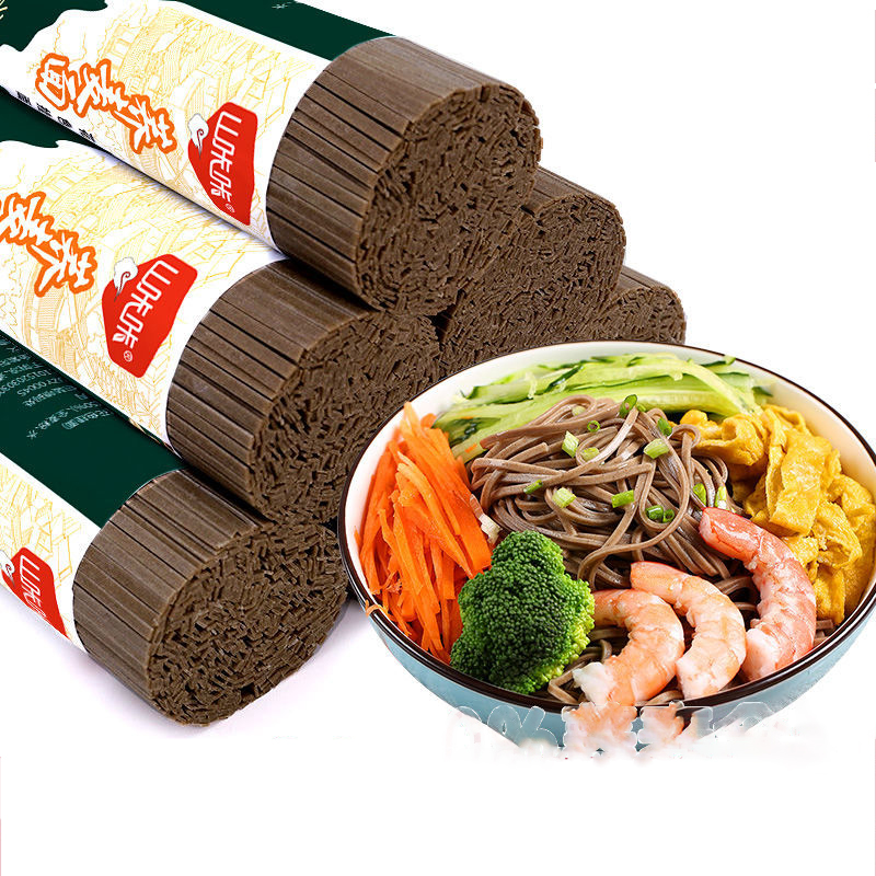 【券后价:18元】 荞麦面条挂面全麦面条0脂肪 - 国邦食品店