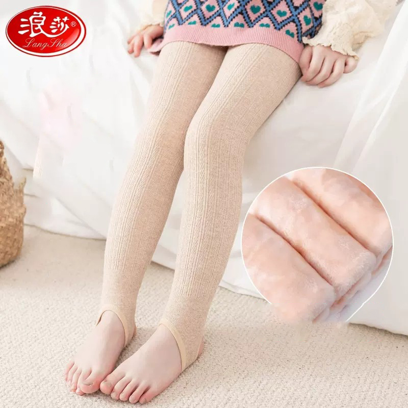 【券后价:30元】 浪莎儿童保暖裤打底裤加绒加 - 浪莎优品体验店