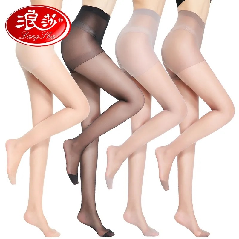【券后价:35元】 浪莎丝袜女连裤袜薄防勾丝 - 浪莎正品体验店