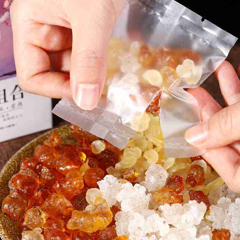 【券后价:9.9元】 无杂质桃胶雪燕皂角米组合天然野生正品桃花