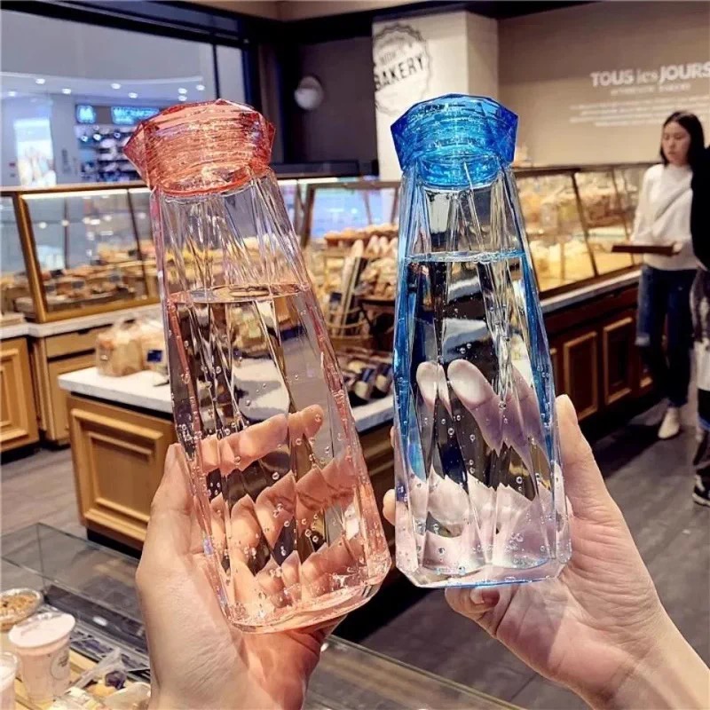 【券后价:3.5元】 天降到手1.5！高颜值双饮杯透明玻璃杯