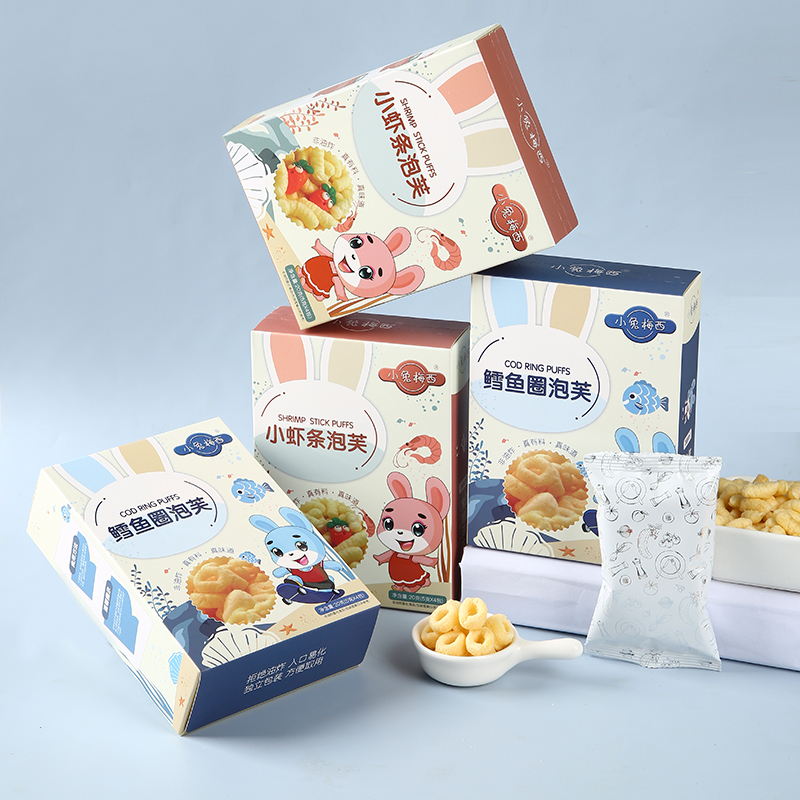 【券后价:11.9元】 【小兔梅西】鳕鱼圈虾条泡芙球虾条2盒 - 小兔梅西旗舰店