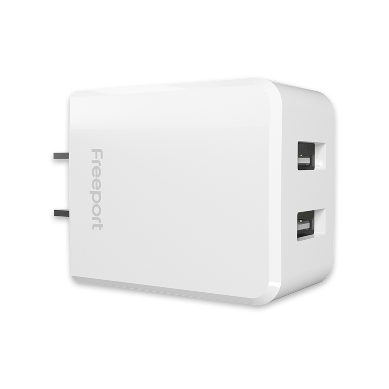 【券后价:11.9元】 FREEPORT！快充双口充电头5V2A - FREEPORT数码旗舰店