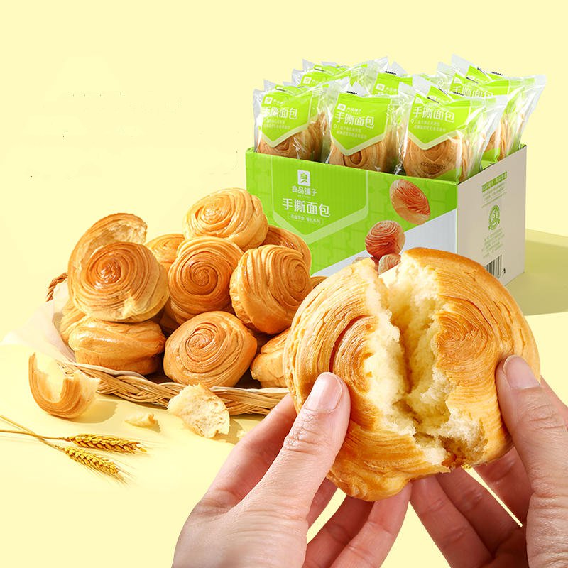 【券后价:15.9元】 良品铺子手撕面包1kg早餐代餐全麦休闲食品 - 良品铺子旗舰店