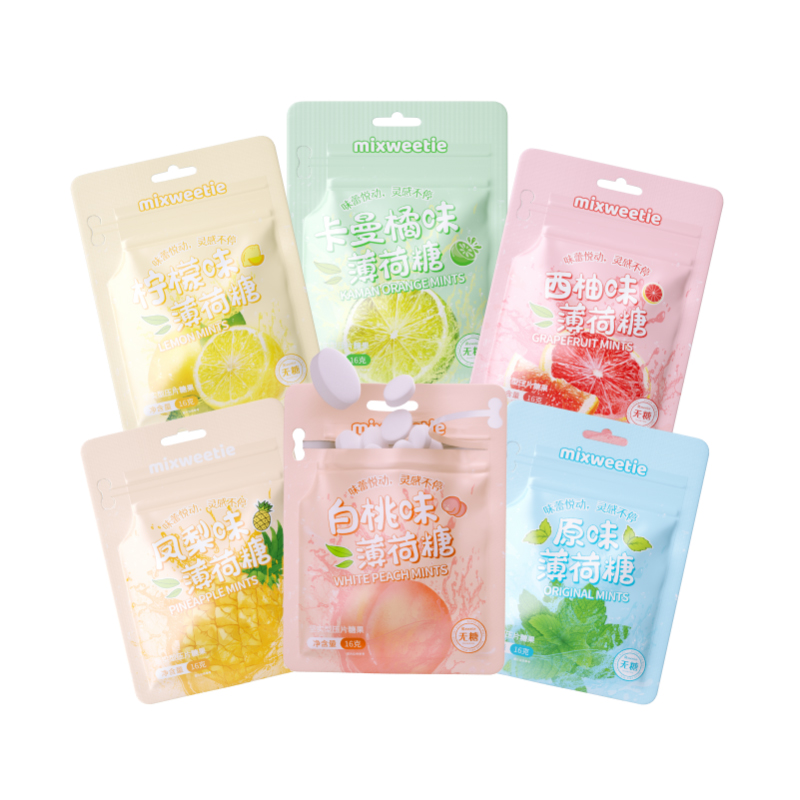 【券后价:17.9元】 【实发八盒】Mixweetie无糖薄荷糖 - Mixweetie旗舰店