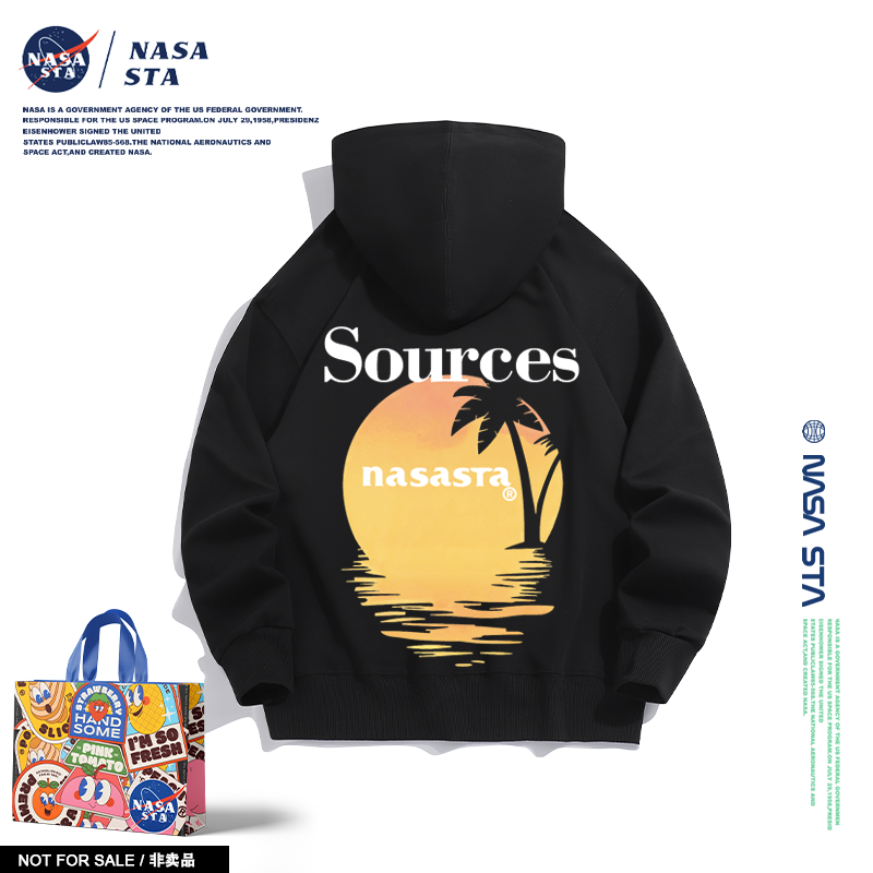 【券后价:39元】 NASA秋款潮牌情侣卫衣 - mrdxivs旗舰店