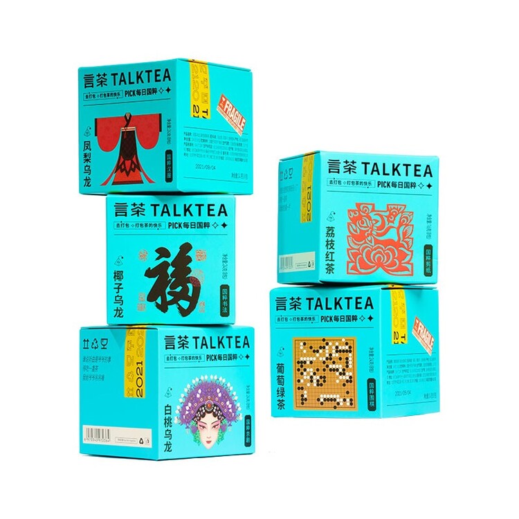 【券后价:12.9元】 言茶水果茶包蜜桃乌龙茶花茶果茶茶包无糖 - 轻茶说旗舰店