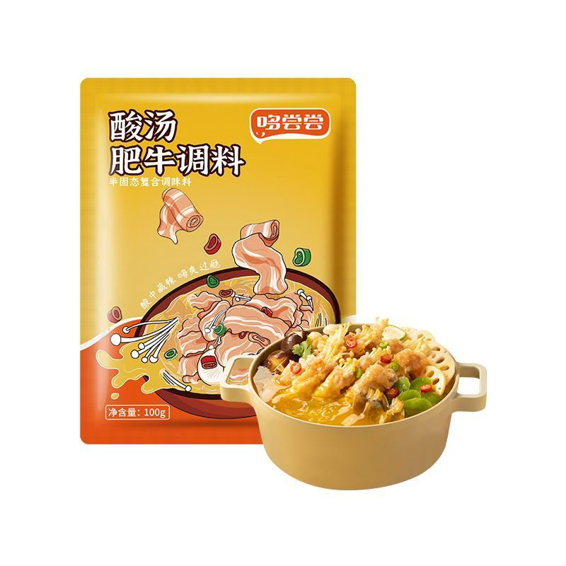 【券后价:1.1元】 【官补到手1.1】哆尝尝酸汤肥牛调料100g - 哆尝尝旗舰店
