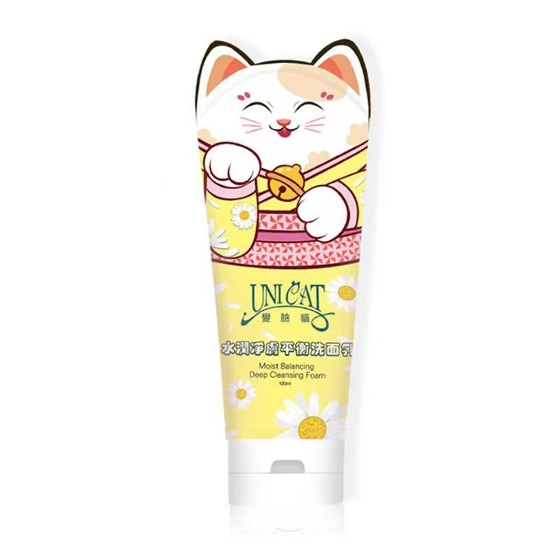 【券后价:9.9元】 【拍两件】变脸猫氨基酸温和洗面奶 - unicat变脸猫旗舰店