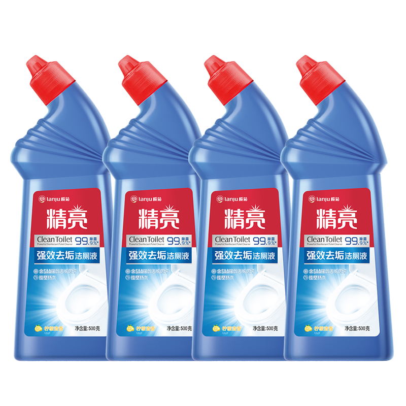 【券后价:19.9元】 【榄菊】清香型洁厕液500g*4瓶 - 榄菊家居旗舰店