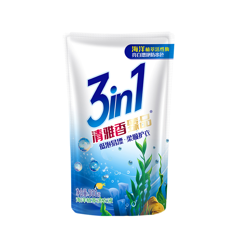 【券后价:2.69元】 【长期2.69】自然清香洗衣液300g