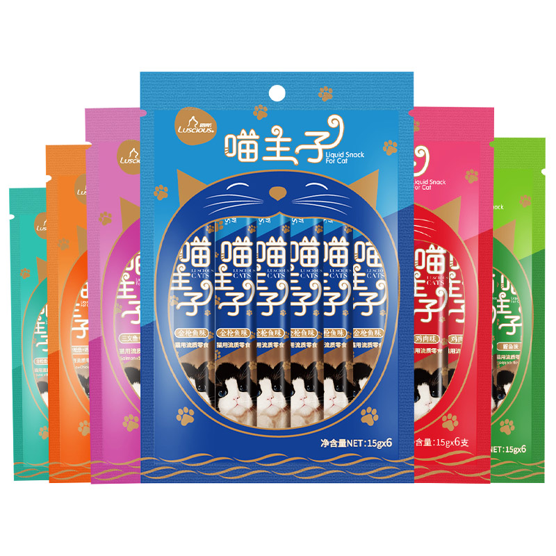 【券后价:17.8元】 【路斯旗舰店】营养鲜肉猫条15g*18支 - luscious路斯旗舰店