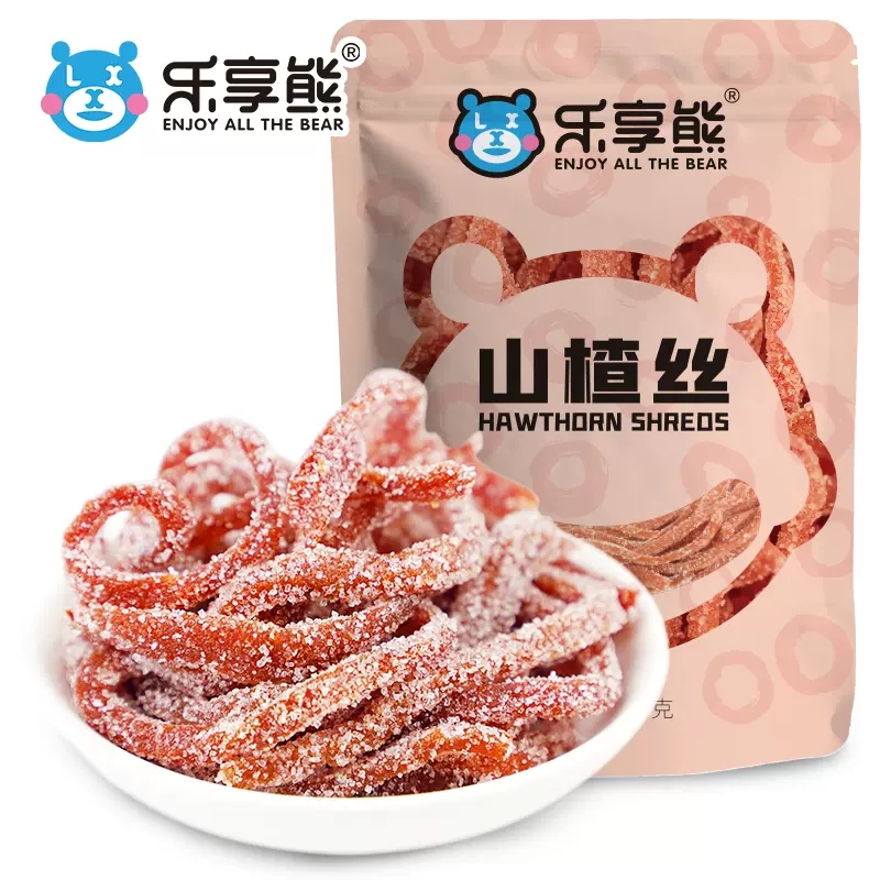 【券后价:0.01元】 官补0撸！30w现货！美味雪花山楂丝128g