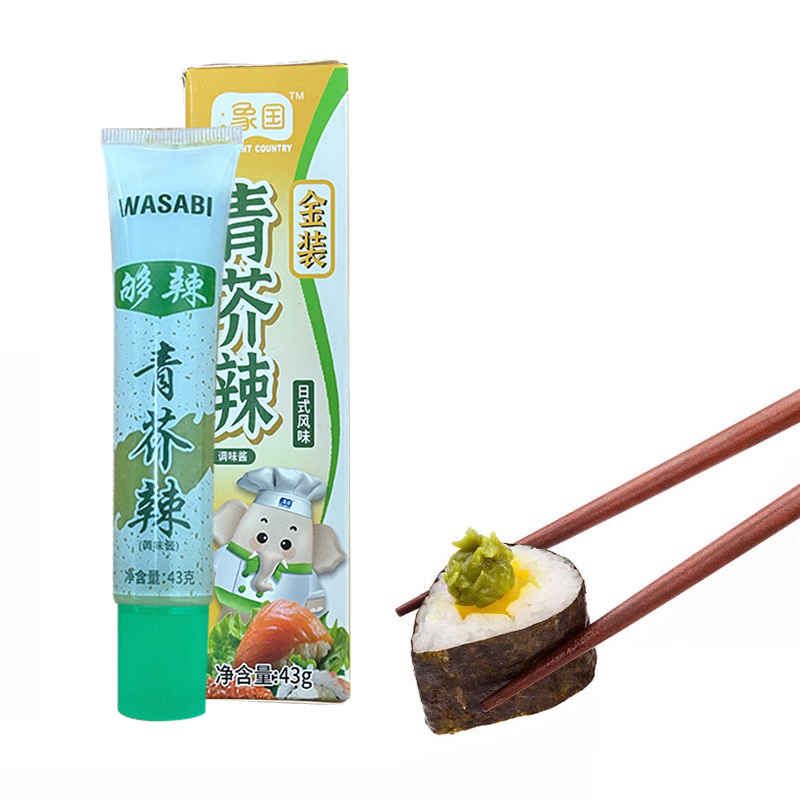 【券后价:4.5元】 象国日式芥末辣根酱43g青芥辣寿司 - 天猫超市