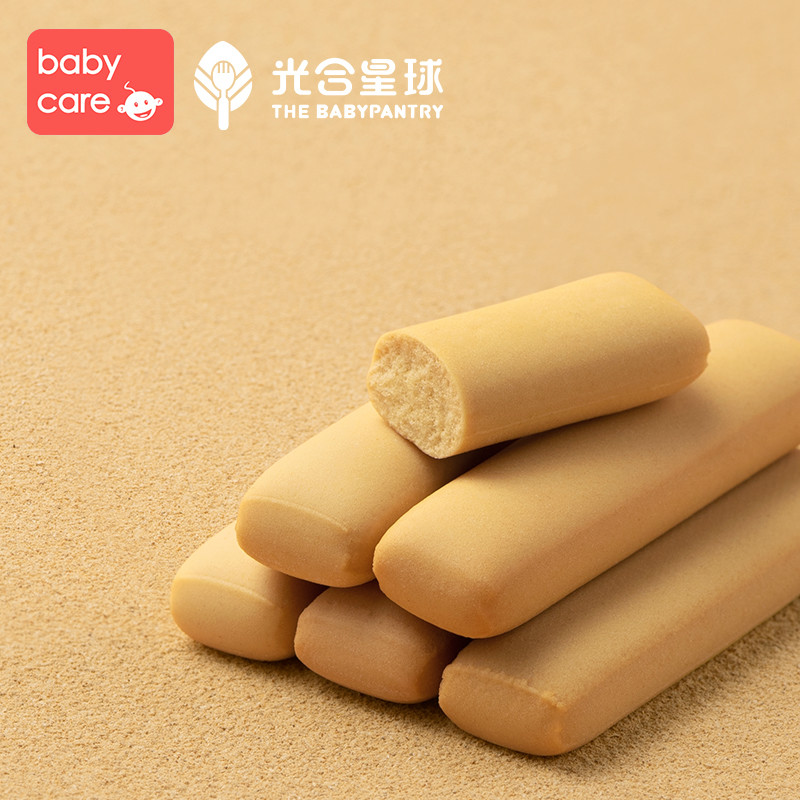 【券后价:37元】 拍2件7.5折！bc宝宝磨牙棒零食64g*2 - babycare旗舰店