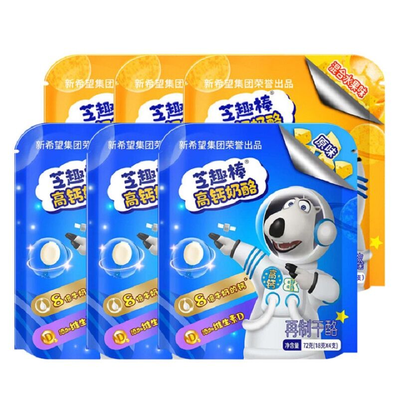 【券后价:24.85元】 【凑单24.85】新希望常温高钙奶酪棒24支 - 新希望乳业鲜活go旗舰店