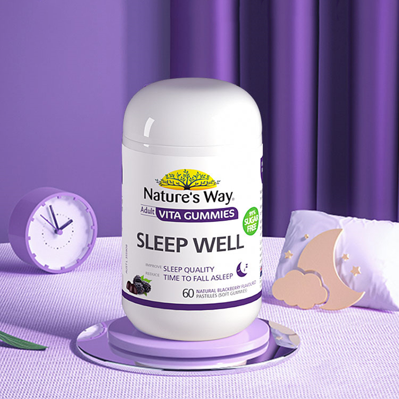 【券后价:69元】 澳萃维褪黑素安瓶软糖60粒/瓶 - NaturesWay营养健康海外旗