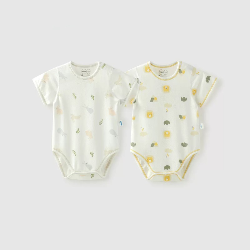 【券后价:33元】 aqpa婴儿包屁衣短袖连体衣 - aqpa旗舰店
