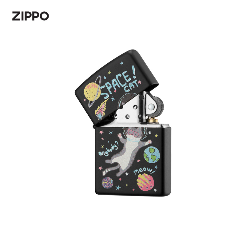 【券后价:204元】 【官方旗舰店】Zippo打火机之宝猫咪寻梦 - ZIPPO官方旗舰店