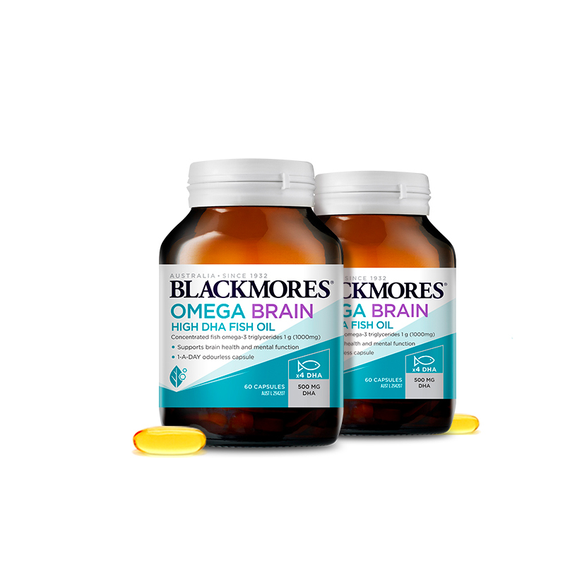 【券后价:200元】 BLACKMORES澳佳宝深海脑铂金DHA鱼油 - BLACKMORES海外旗舰店