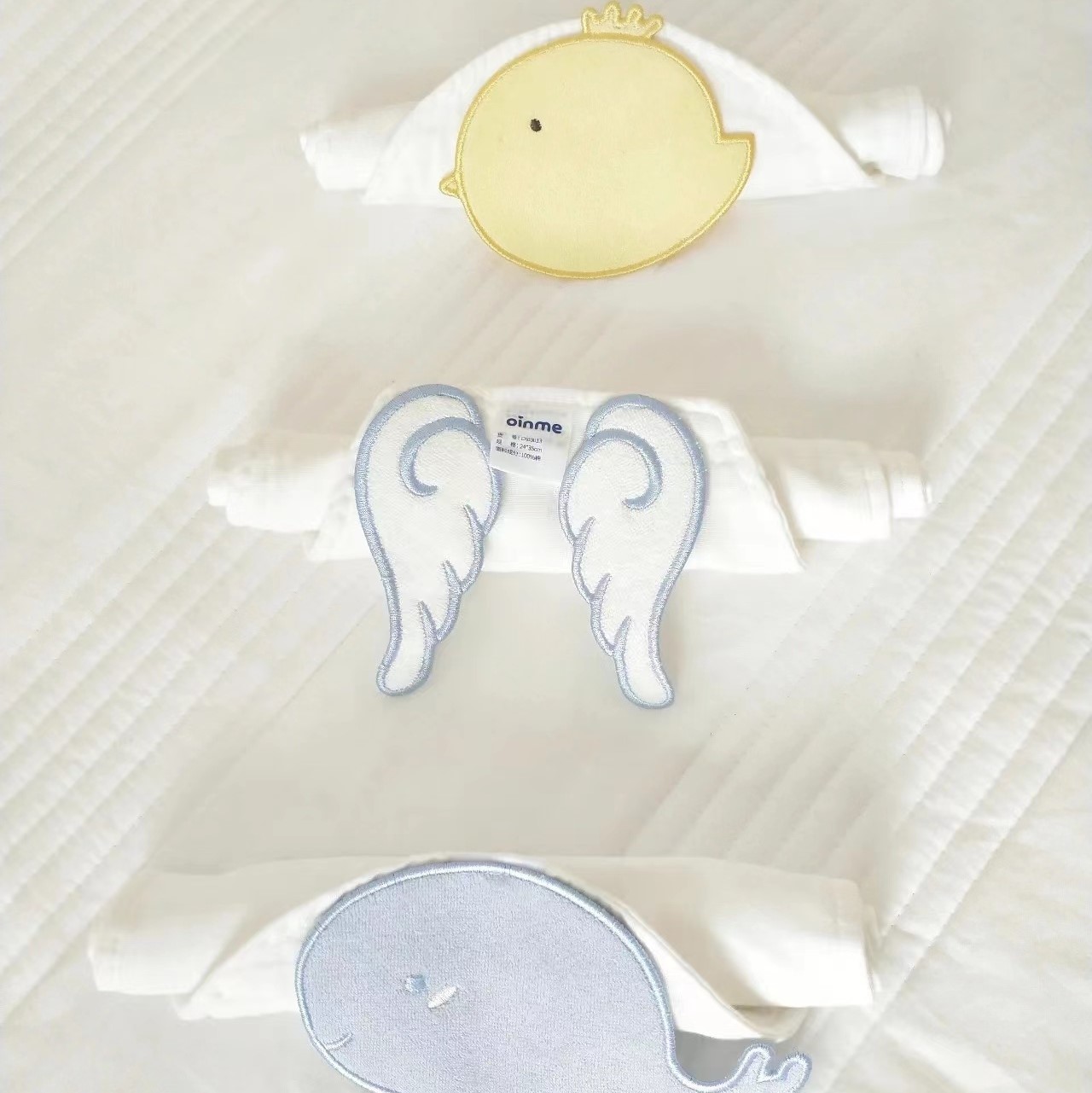 【券后价:11.9元】 婴儿纯棉吸汗巾儿童幼儿园纱布隔汗巾 - oinme艾茵美旗舰店