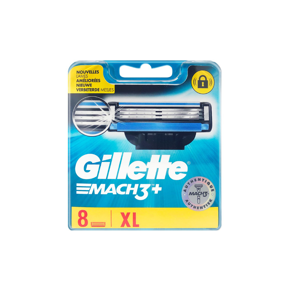 【券后价:69元】 【自营】Gillette/吉列MACH33层刀片8刀片装 - 天猫国际自营进口超市