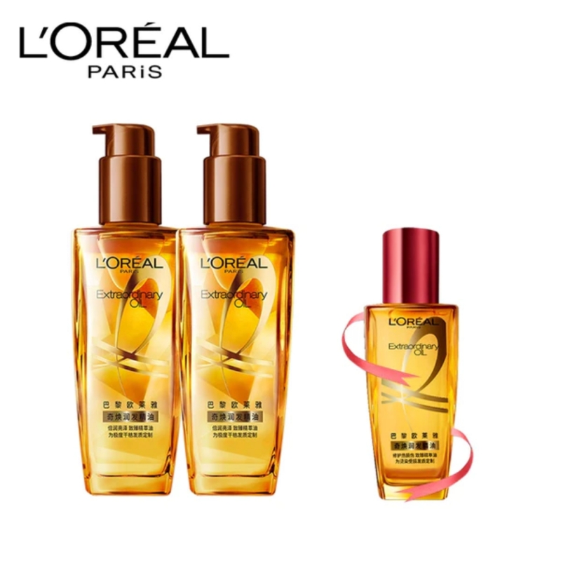 【券后价:76.8元】 【欧莱雅】拍2瓶奇焕润发精油小棕瓶100ml - 天猫超市
