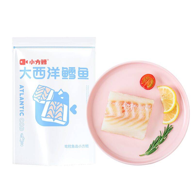 【券后价:139元】 小方鳕大西洋深海鳕鱼210g*3 - 鹿优鲜旗舰店