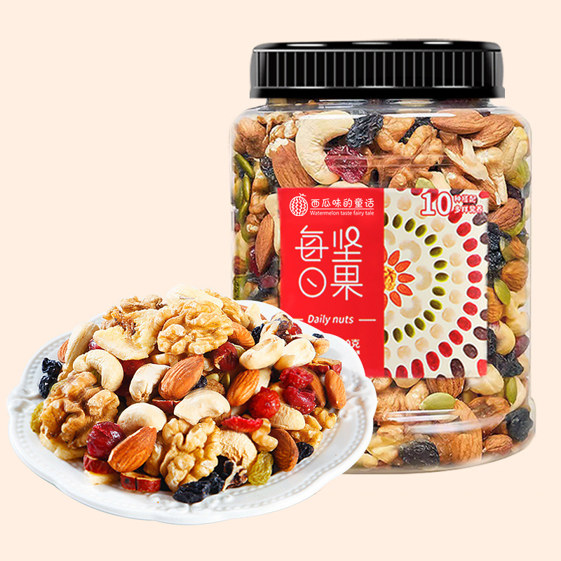 【券后价:28.9元】 谷乐禧混合坚果罐装礼盒500g - 谷乐禧旗舰店