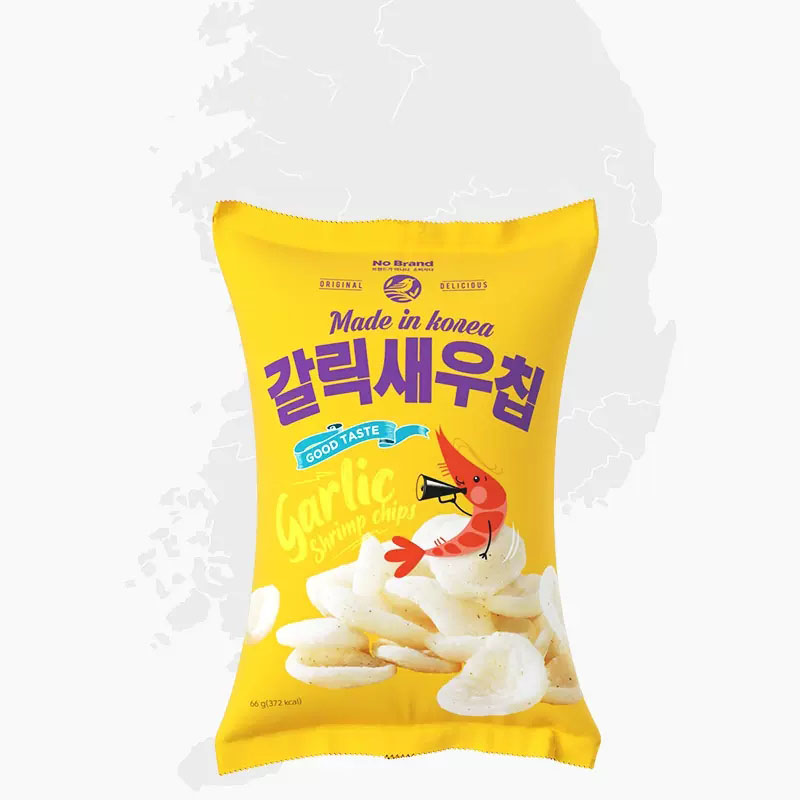 【券后价:29.7元】 拍3件！诺倍得蒜味虾片薯条膨化零食66g*3 - nobrand旗舰店