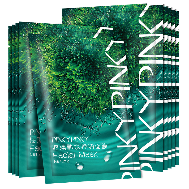 【券后价:9.9元】 可签到！【拍三件19.9元】海藻补水面膜 - pinkypinky旗舰店