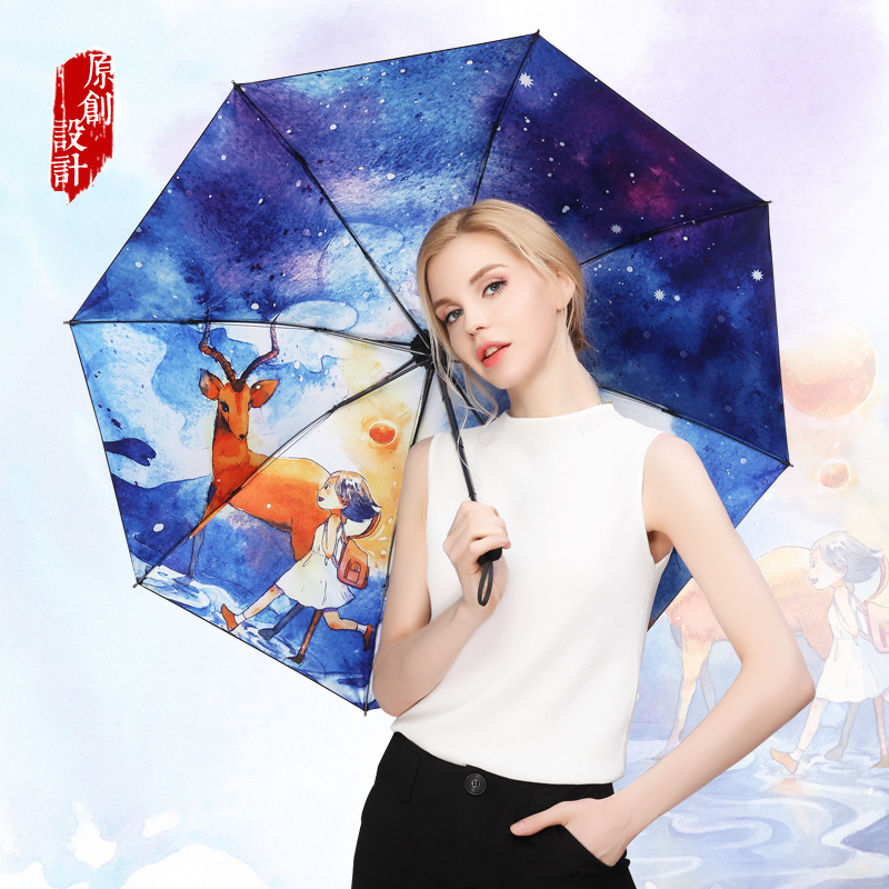 【券后价:15.9元】 【羚羊早安】小巧便携防晒防紫外线伞 - 羚羊早安旗舰店