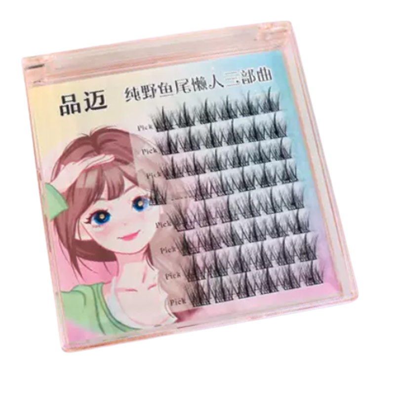 【券后价:15.9元】 品迈假睫毛懒人三部曲新手嫁接单簇分段式 - 天猫超市