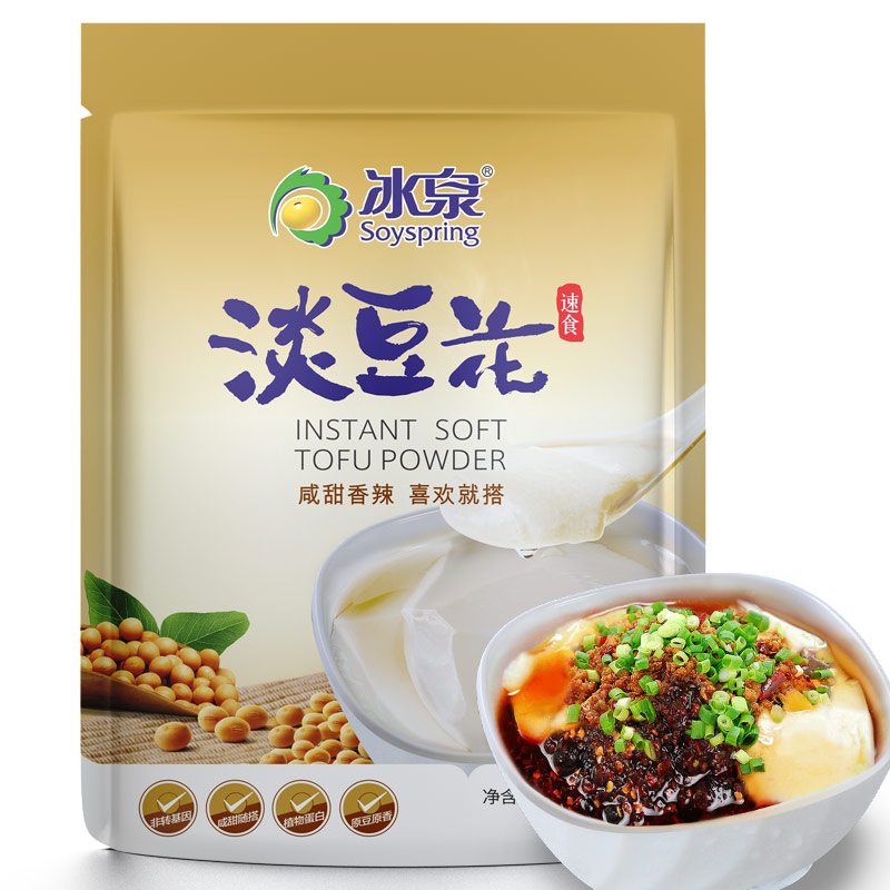 【券后价:10.92元】 冰泉DIY自制淡豆花豆腐脑豆浆粉120g - 天猫超市