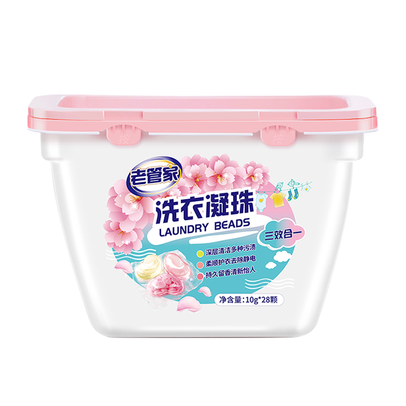 【券后价:16.94元】 返8猫卡！老管家洗衣凝珠10gx28颗 - 天猫超市