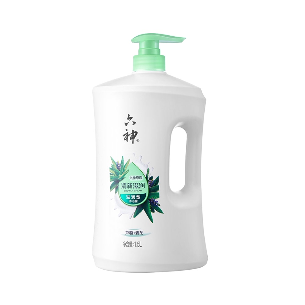 【券后价:27.32元】 【返9猫卡】六神芦荟沐浴露1.5L - 天猫超市