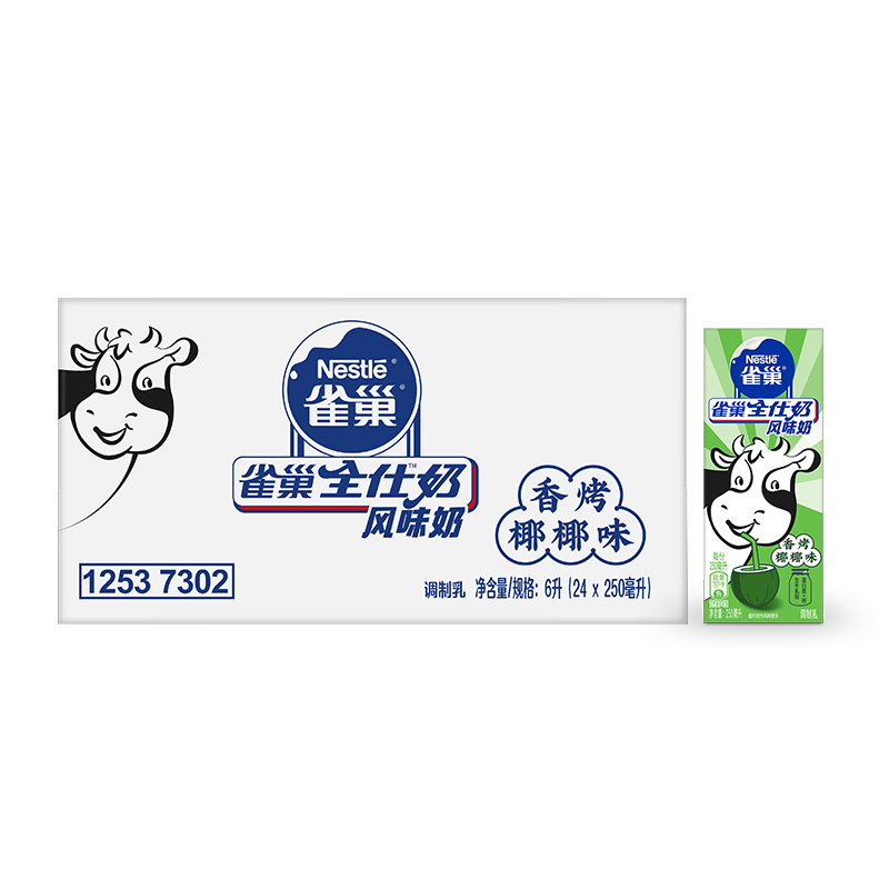 【券后价:101.8元】 雀巢全仕奶饮品-香烤椰椰250ml*24盒 - 天猫超市