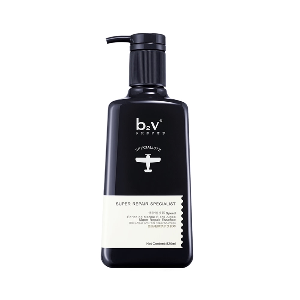 【券后价:49元】 【拍2件】b2v墨藻柔顺丝滑洗发水320ml*2 - 天猫超市